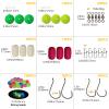 Dovesun 220Pcs Pompano Rig Floats Kit for Surf Fishing Pompano Rig Floats with Bobbers, Beads, Hooks, Other Accessories view 2