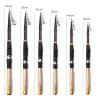 1.8m 2.1m 2.4m 2.7m 3.0m 3.6m Carbon Fiber Fishing Rod Super Short Pocket Portable Spinning Pole Telescopic Fishing Rod DaJiKan (Length : 1.8 m) view 2