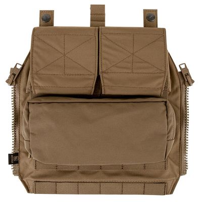 KRYDEX Tactical Pouch Zip-On Panel for Vest (CB)