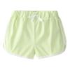 Moily Toddler Kids Girls Boys Cotton Sports Shorts Athletic Drawstring Short Pants Summer Workout Outfits Light Green 2-3 Years view 1