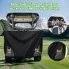 10L0L 600D Golf Cart 2 Passenger Driving Enclosure for Club Car DS & Precedent, 4-Sided Clear Window Rain Snow Golf Cart Cover All Weather Waterproof Windproof view 3
