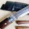 EGKH - Genuine Full Tang Blade Rust Free Kukri Knife - 10" Jungle Combate Khukuri - Handmade By Ex Military Khukuri House in Nepal view 3