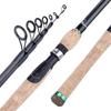 1.8M-2.4M Protable Telescopic Fishing Rod Cork Handle Spinning Fishing Rod Carbon Fiber Travel Fishing Rod Tackle DaJiKan (Color : White, Length : 2.4 m) view 3