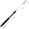 4 Color 120cm Spinning Hand Lure Fishing Rod EVA Handle Ultralight ABS Resin Body Travel Boat Rod DaJiKan (Color : Sky Blue) view 1