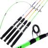 4 Color 120cm Spinning Hand Lure Fishing Rod EVA Handle Ultralight ABS Resin Body Travel Boat Rod DaJiKan (Color : Sky Blue) view 2
