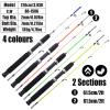 4 Color 120cm Spinning Hand Lure Fishing Rod EVA Handle Ultralight ABS Resin Body Travel Boat Rod DaJiKan (Color : Sky Blue) view 3