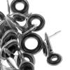 40 Pieces Stainless Steel 1.5mm 2.0mm 2.5mm 4.0mm Eyes Ring Set Raft Fishing Rod Guide Tips Repair Kit Set Fishing Accessories DaJiKan view 3
