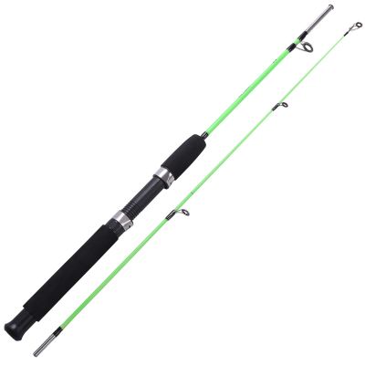 4 Color 120cm Spinning Hand Lure Fishing Rod EVA Handle Ultralight ABS Resin Body Travel Boat Rod DaJiKan (Color : Light Green)