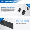 Ullnosoo Belt Keepers for Duty Belt, 4 Pack 1000D Nylon Tactical Belt Keepers with Double Snaps for 2" Wide Belt view 4