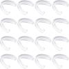 Nuanchu 30 Pack Sports Mouth Guard Athletic Moldable Mouth Guard Boxing Protection for Adult Hockey Football Basketball Lacrosse Boxing(Clear) view 1