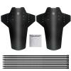 2pcs Bicycle Fenders Plastic Colorful Front/Rear Bike Mudguard MTB Bike Wings Mud Guard Cycling Accessories for Bicycle DaJiKan (Color : 2pcs NO Logo) view 1