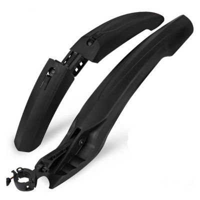 Bike Fender Bicycle Fenders Cycling Mountain Bike Mud Guards 5 Colors Wings for Bicycle Bike Accessories Bike Parts DaJiKan (Color : Black)