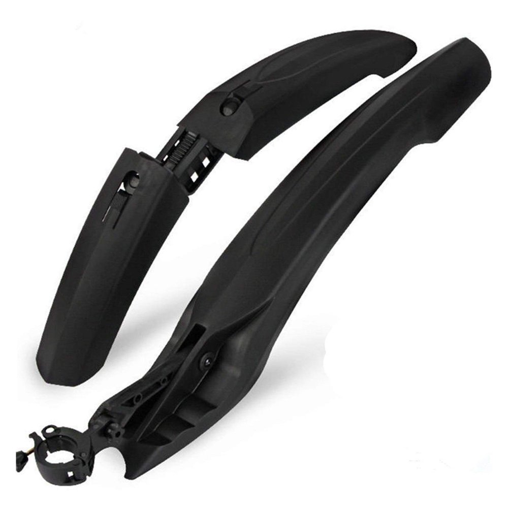 Bike Fender Bicycle Fenders Cycling Mountain Bike Mud Guards 5 Colors Wings for Bicycle Bike Accessories Bike Parts DaJiKan (Color : Black)
