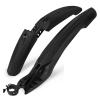 Bike Fender Bicycle Fenders Cycling Mountain Bike Mud Guards 5 Colors Wings for Bicycle Bike Accessories Bike Parts DaJiKan (Color : Black) view 1