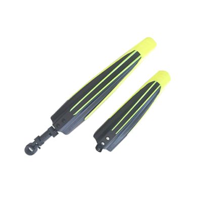 2 Pcs Bicycle Mudguard Mountain Bike Fenders Set Mudguards Bicycle Mudguard Wings for Bicycle Front and Rear Fenders DaJiKan (Color : Yellow)