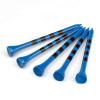 MAZEL Natural Wood/Bamboo Golf Tees 2 3/4 Inch & 3 1/4 Inch,Pack 50 or 120,Reduce Friction & Side Spin,More Stable Golf Tees (50 Pack (25 * 2-3/4"+25 * 3-1/4"),Blue) view 2