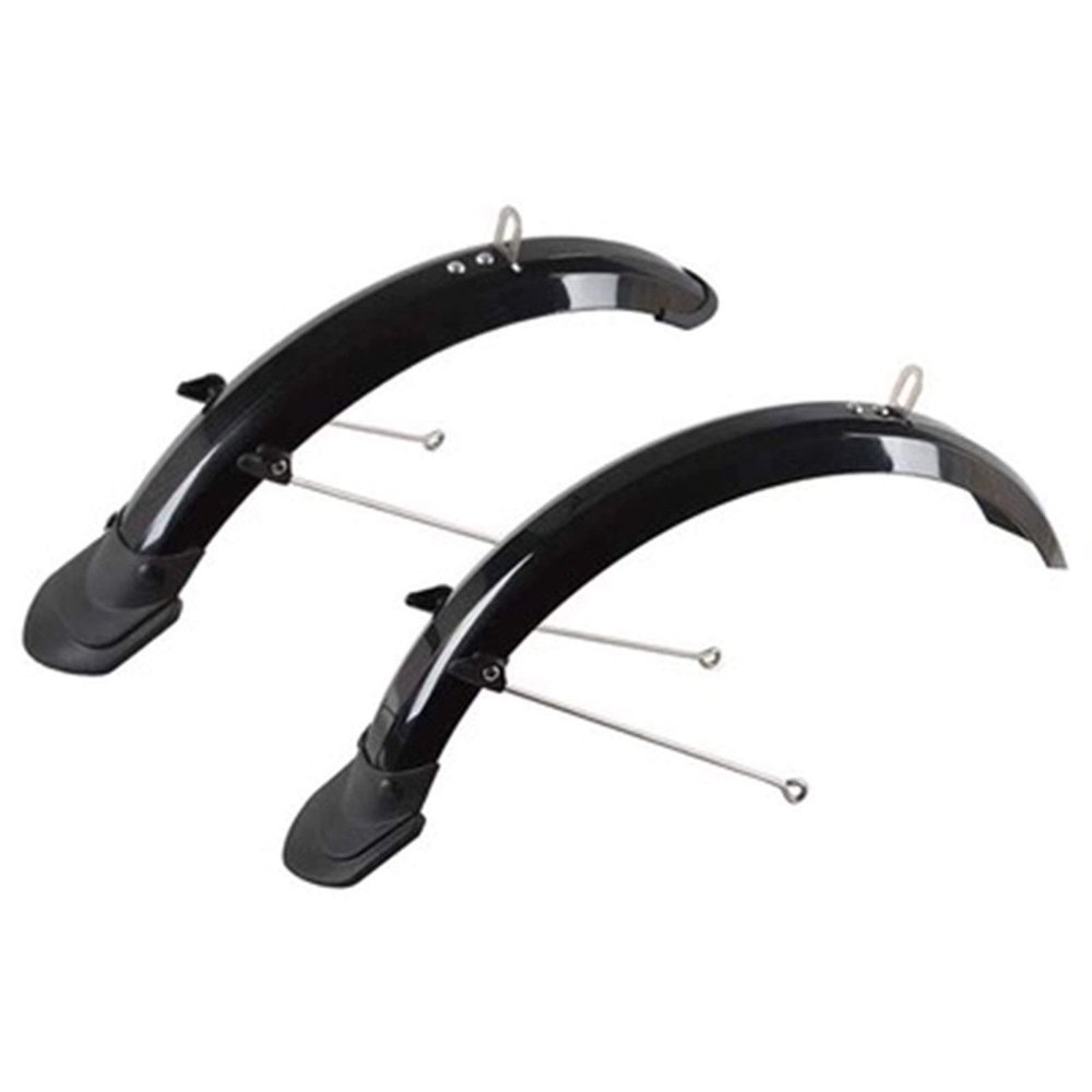 14 16 20 Inch Bicycle Mudguard V Brake Disc Brake Bike Fender Front and Rear Mud Guard Folding Bicycle Wing DaJiKan (Color : 16 inch disc Brake)