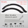 14 16 20 Inch Bicycle Mudguard V Brake Disc Brake Bike Fender Front and Rear Mud Guard Folding Bicycle Wing DaJiKan (Color : 16 inch disc Brake) view 2