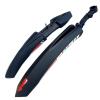 2 Pcs Mountain Bike Bicycle Mudguard Fenders Set Mudguards Wings Bicycle Front Rear Plastic Protection 24 26 27 Road Cycling DaJiKan view 1