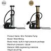 zhanghong Bike Pump Portable Cycling Inflator Foot 100/120Psi High Pressure Bicycle Pump,Bicycle Tire Pump for Road and Mountain Bikes view 4