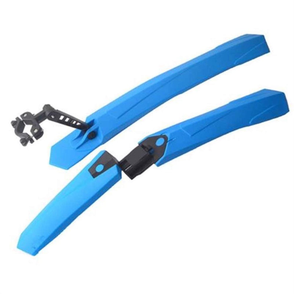 2PCS Cycling Mountain Bike Bicycle Front Mudguard Rear Fender Mud Guard Set for MTB Road Bike Wings DaJiKan (Color : Blue)