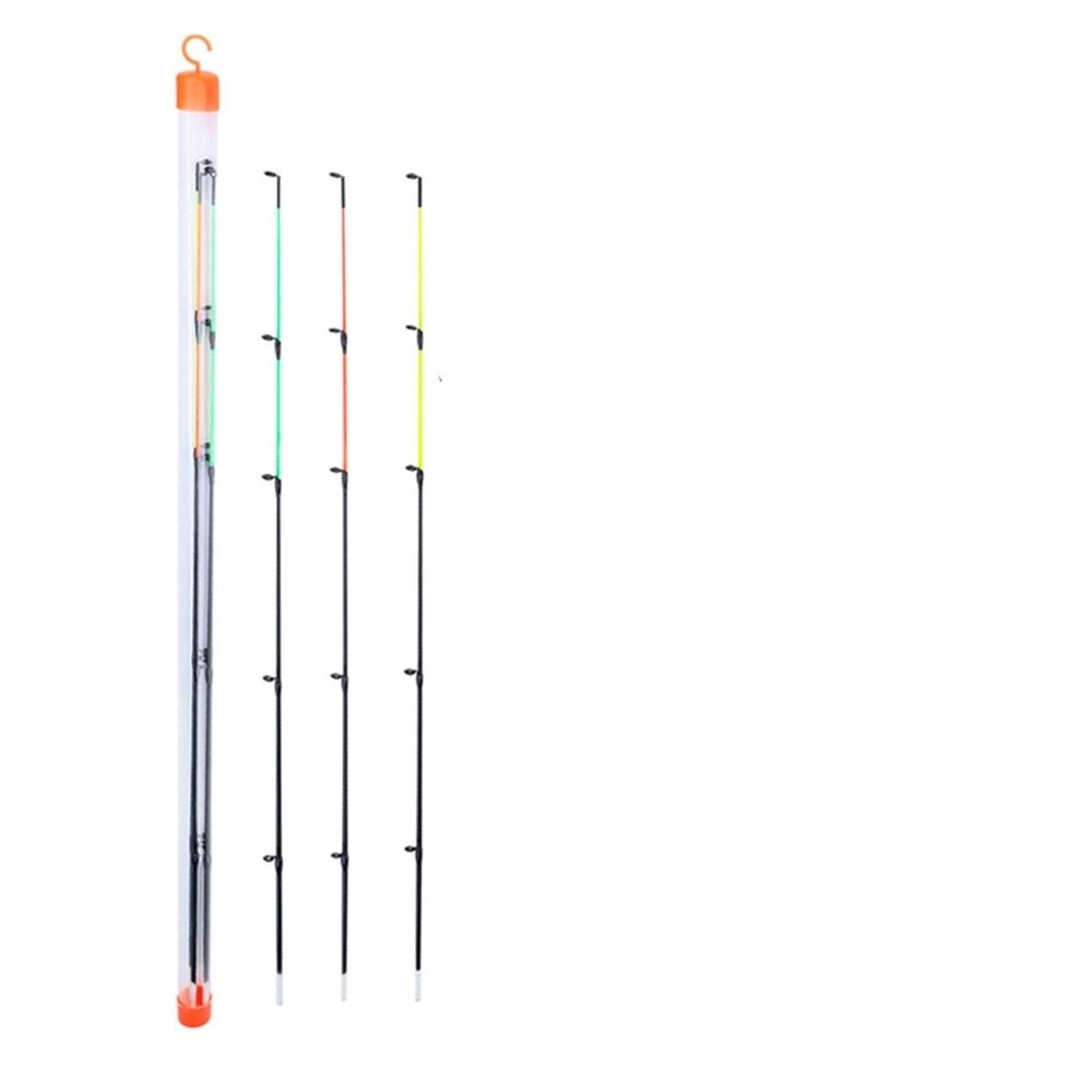 Feeder Fishing Rod Lengthened Handle 6 Sections Fishing Rod L M H Power Carbon Fiber Travel Rod Fishing Tackle DaJiKan (Color : Green 1)