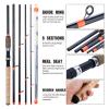 Feeder Fishing Rod Lengthened Handle 6 Sections Fishing Rod L M H Power Carbon Fiber Travel Rod Fishing Tackle DaJiKan (Color : Green 1) view 4