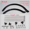 14 16 20 Inch Bicycle Mudguard V Brake Disc Brake Bike Fender Front and Rear Mud Guard Folding Bicycle Wing DaJiKan (Color : 20 inch V Brake) view 2