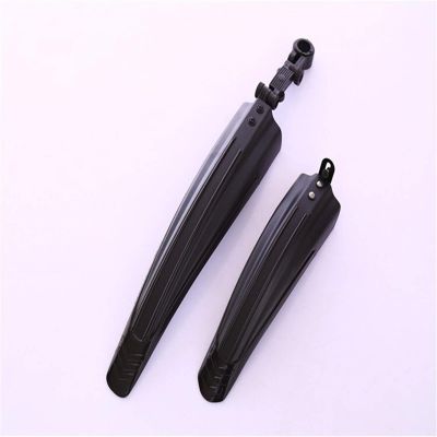 2 Pcs Bicycle Mudguard Mountain Bike Fenders Set Mudguards Bicycle Mudguard Wings for Bicycle Front and Rear Fenders DaJiKan (Color : Black)