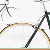 1 Pair Bike Front Rear Fenders Retro Bike 700C Road Bicycle Fender Bicycle Practical Parts Silver DaJiKan (Color : Black F R 1pair) view 2