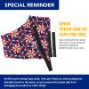 Harrison Howard Breathable Elastic Horse Shoulder Guard Anti-Rub Stretch Bib for Sensitive Skin, Lightweight Comfortable Fit US Flag Prism M view 4