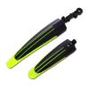 2 Pcs Bicycle Mudguard Mountain Bike Fenders Set Mudguards Bicycle Mudguard for Bicycle Front/Rear Fenders 6 Colors DaJiKan (Color : Yellow Black) view 1
