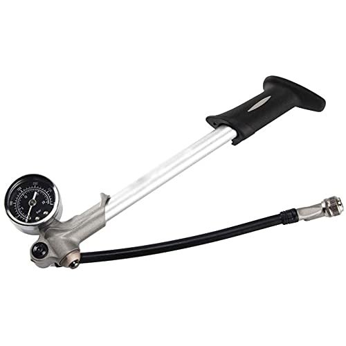 zhanghong Bike Pump,Compatible Portable Bicycle Pump,Aluminum Alloy Floor Bicycle Air Pump,Compact Mini Bicycle Tire Pump,High Pressure Gauge Cycling Accessories,for Road