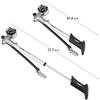 zhanghong Bike Pump,Compatible Portable Bicycle Pump,Aluminum Alloy Floor Bicycle Air Pump,Compact Mini Bicycle Tire Pump,High Pressure Gauge Cycling Accessories,for Road view 2