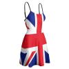 BAIKUTOUAN British Flag Women Casual Sling Dresses Adjustable Strap Tank Dress For Beach/Party/Evening XL White-style