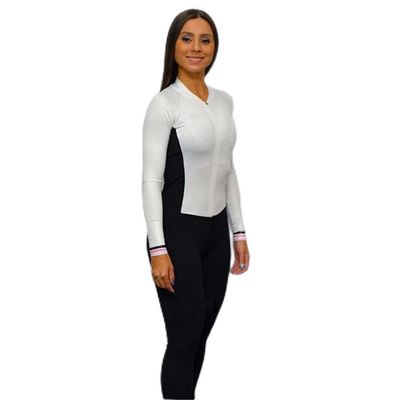 CYTSH Women's Bike Jersey Set Long Sleeve Pants Gel Jumpsuit Cycling Triathlon Sportswear Overalls (Color : 3371, Size : XXL)