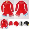 CYTSH Cycling Suit Jumpsuit Women 20D Gel Cycling Set On Trousers And Short Sleeves Bike Clothing (Color : 3417, Size : XXL) view 2