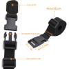 Adjustable Boat Cover Straps with Quick Release Buckles,Heavy Duty Boat Cover Tie Down Straps,Webbing Tightening Straps Suspenders,Belt (1" Wx96 L,6-Pack) view 3