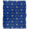 Mcneese State University Cowboy Blanket, 50" x 60", Logo Pattern, Silky Touch Super Soft Throw view 2