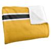 University of Wisconsin Milwaukee Panthers Blanket, 50" x 60", Primary Logo Stripes, Silky Touch Super Soft Throw view 3