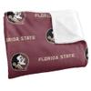 Florida State University Seminoles Blanket, 50" x 60", Logo Pattern, Silky Touch Super Soft Throw view 3