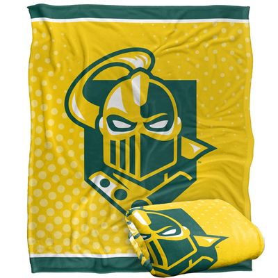 Clarkson University Golden Knights Blanket, 50" x 60", Logo Dots, Silky Touch Super Soft Throw