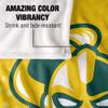 Clarkson University Golden Knights Blanket, 50" x 60", Logo Dots, Silky Touch Super Soft Throw view 4