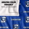 Creighton University Blue Jays Blanket, 36" x 58", Logo Pattern, Silky Touch Super Soft Throw view 4