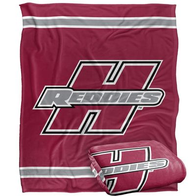 Henderson State University Reddies Blanket, 50" x 60", Primary Logo Stripes, Silky Touch Super Soft Throw