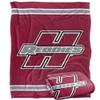 Henderson State University Reddies Blanket, 50" x 60", Primary Logo Stripes, Silky Touch Super Soft Throw view 1