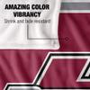 Henderson State University Reddies Blanket, 50" x 60", Primary Logo Stripes, Silky Touch Super Soft Throw view 4