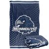 Monmouth Univeristy Hawks Blanket, 36" x 58", Logo Dots, Silky Touch Super Soft Throw view 1
