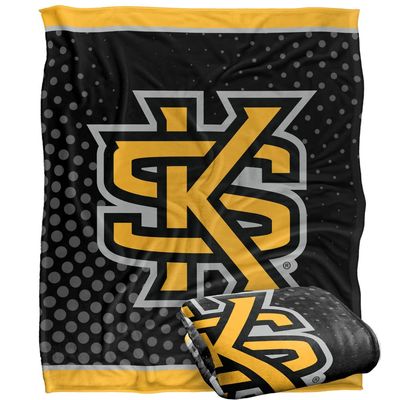 Kennesaw State University Owls Blanket, 50" x 60", Logo Dots, Silky Touch Super Soft Throw