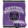 University of Central Arkansas Bears Blanket, 50" x 60", Logo Dots, Silky Touch Super Soft Throw view 1
